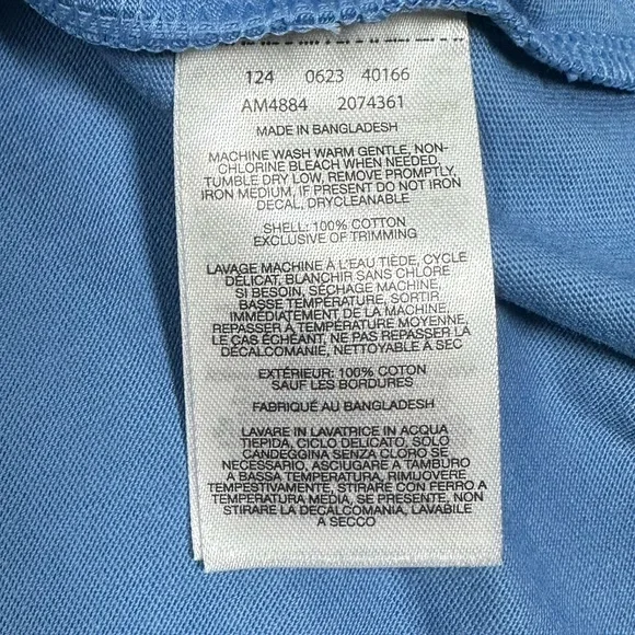 Columbia Men's Short Sleeve Henley II Shirt Landroamer sz Medium Skyler Blue - Picture 7 of 11